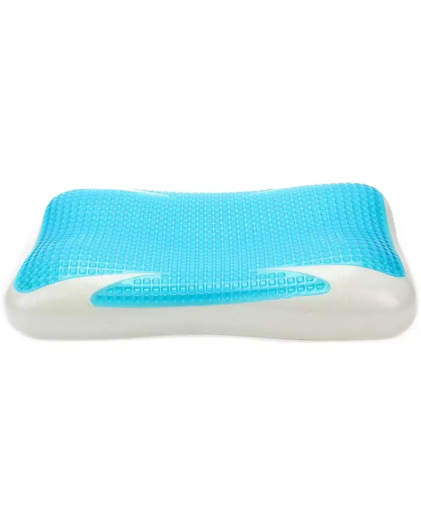 Cheer Collection Cooling Gel Pillow, 14" x 23" 1