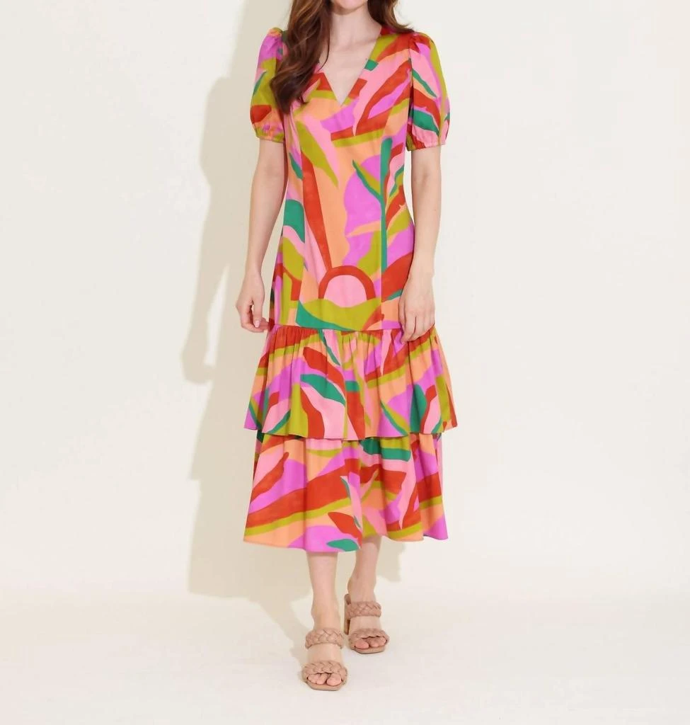 knee length dresses for ladies The Riley: Lightweight Knit Midi Dress M / Ivory main image 1