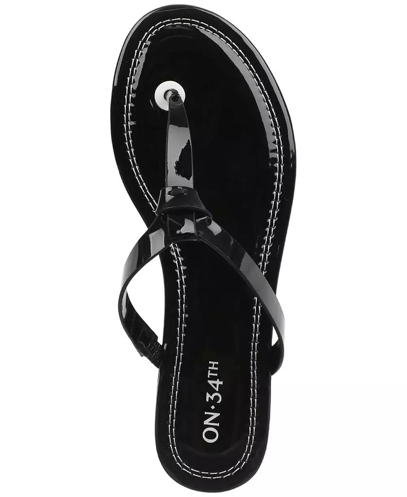 On 34th Women's Galinaa Thong Flat Sandals, Exclusively at Macy's 4