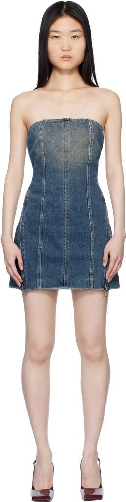Ksubi Blue Avenue Dress Sandstorm Denim Minidress 1