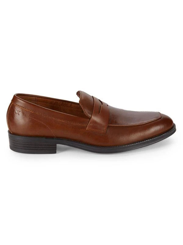 Calvin Klein Jay Leather Penny Loafers 1