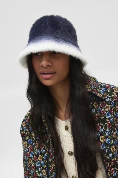 Urban Outfitters Ombre Fuzzy Bucket Hat