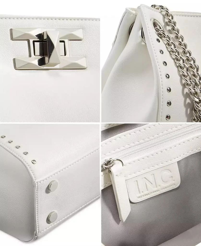 INC International Harrper Stud Shoulder Bag, Created for Macy's 3