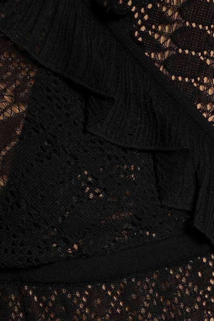 Zuhair Murad Ruffled crocheted lace gown 4