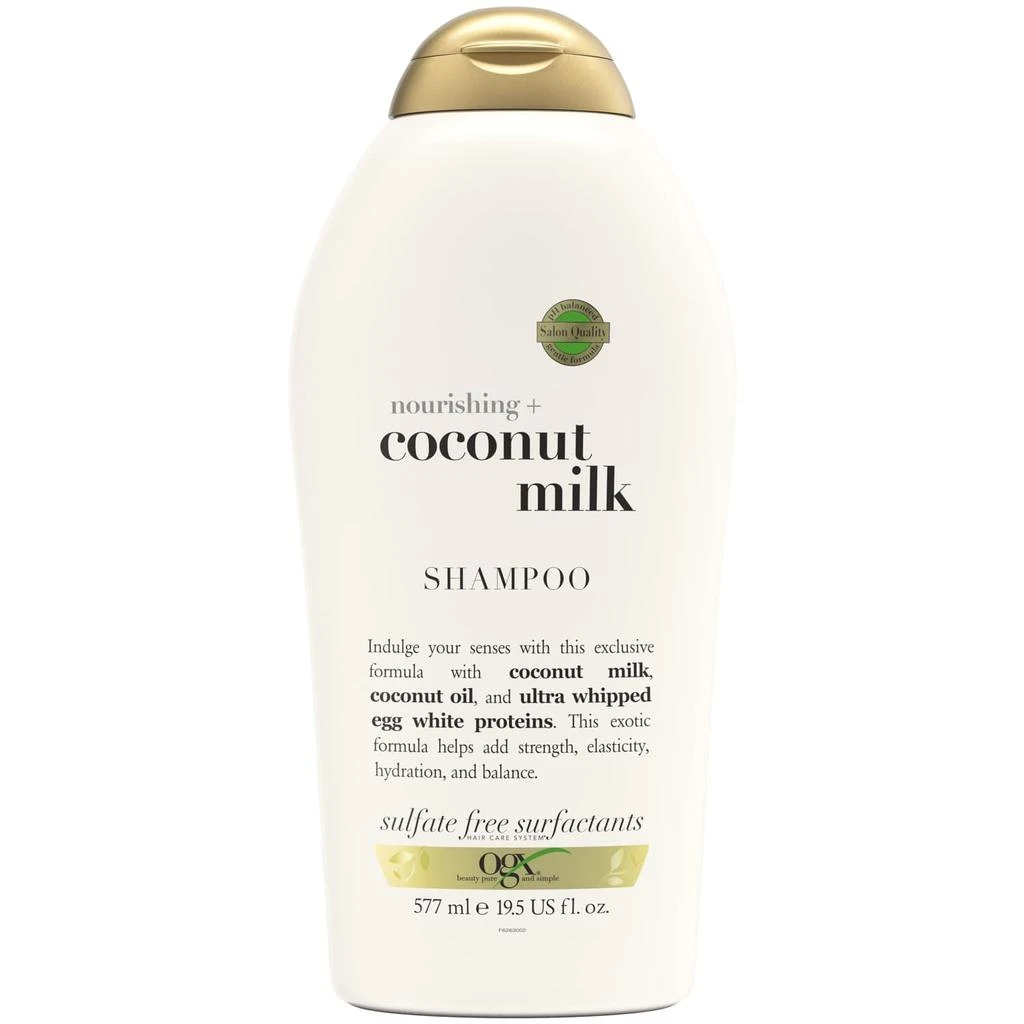 OGX OGX - Nourishing and Coconut Milk Shampoo (577ml) 1