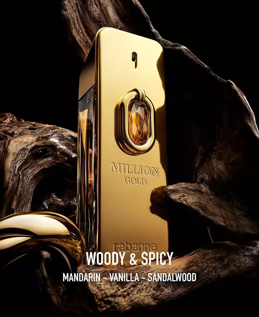 Rabanne Men's Million Gold Eau de Parfum Intense Spray, 6.8 oz., Created for Macy's 2