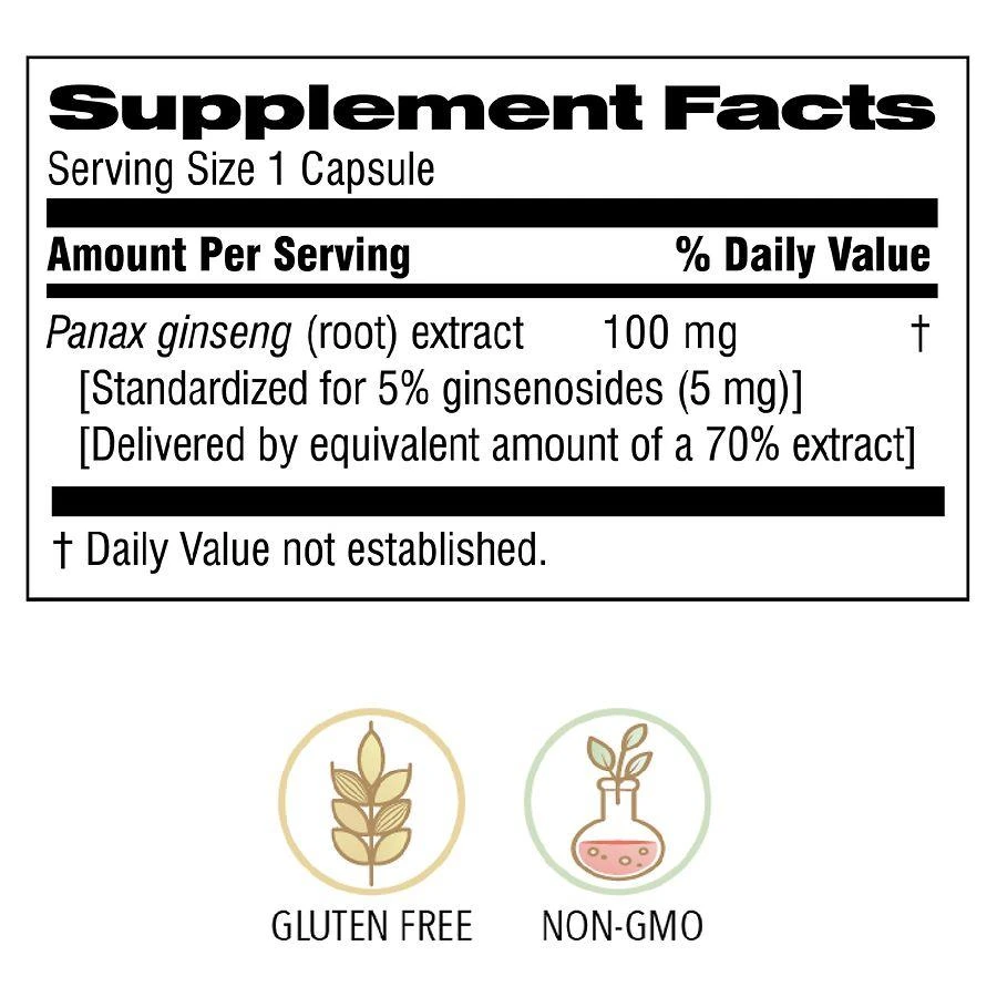 Botanic Choice Korean (Asian) Ginseng 100 mg 3