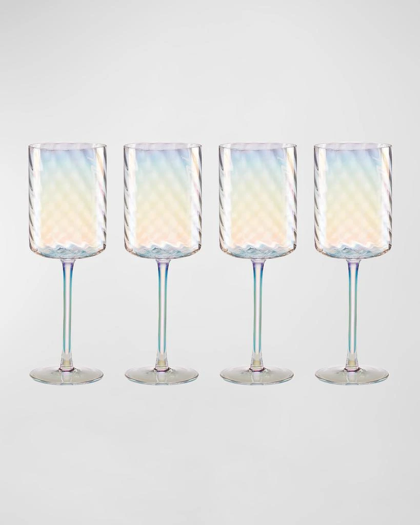 Lenox Tuscany Iridescent White Wine Glasses, Set of 4 1