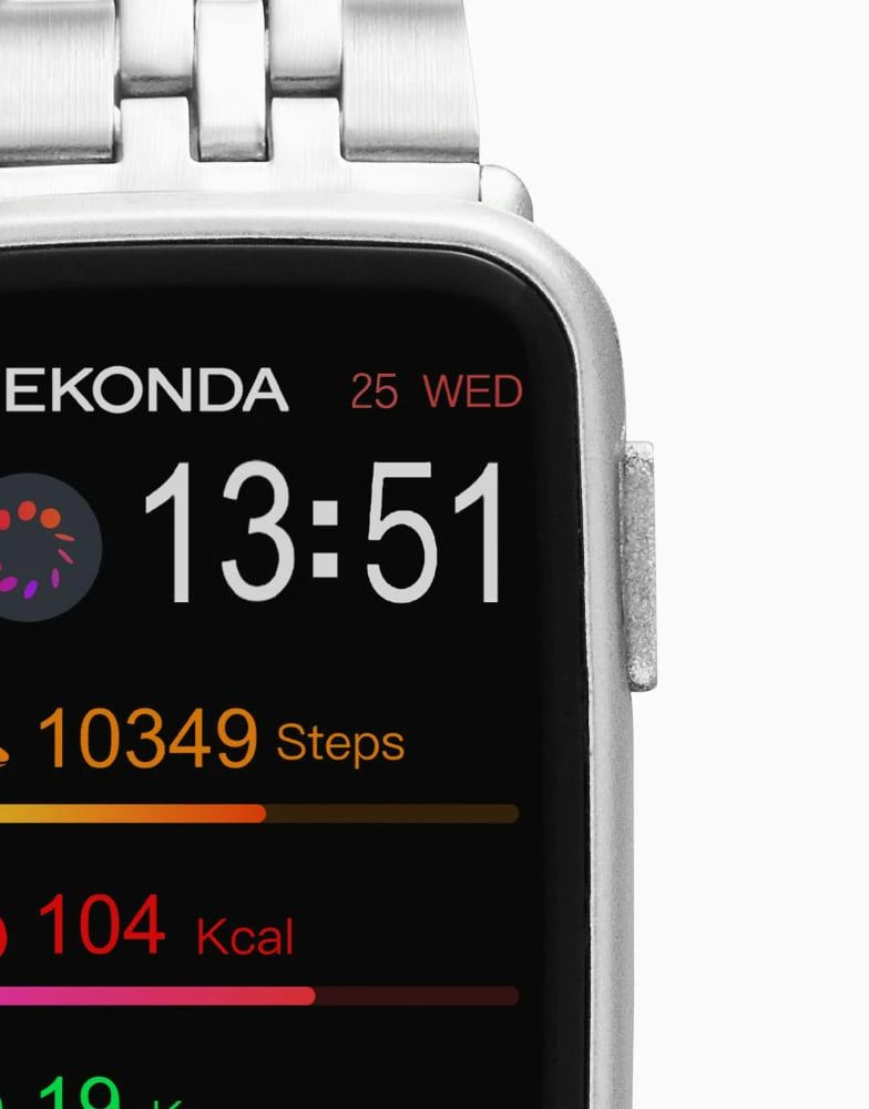 Sekonda Sekonda track 26mm rectangular grey watch in silver - SILVER 4