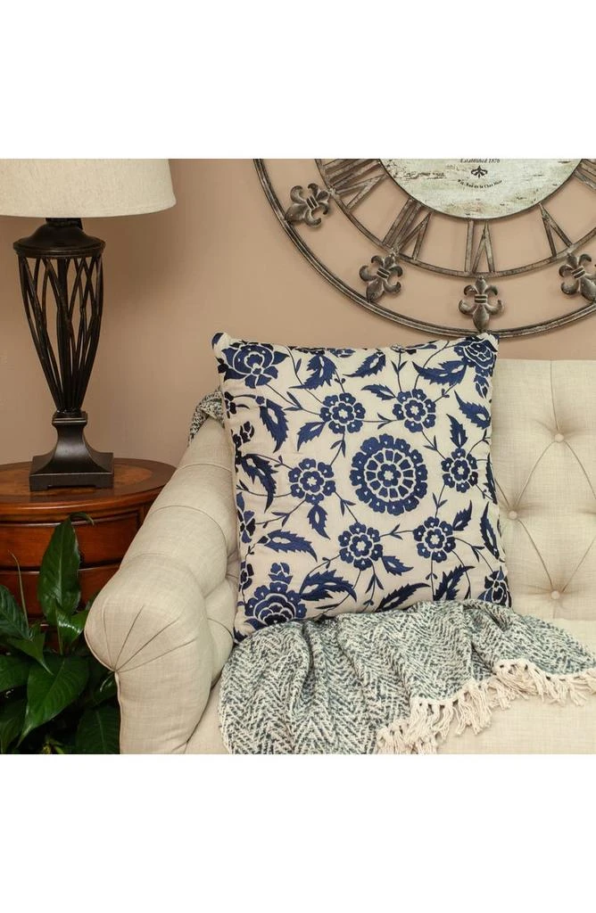 Parkland Zohra Tan Throw Pillow 6