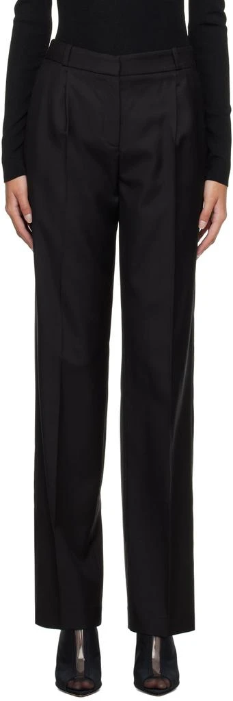 Boyarovskaya Black Taglia Trousers 1