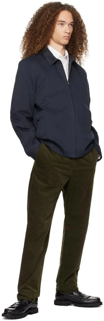 Sunspel Navy Harrington Jacket 4