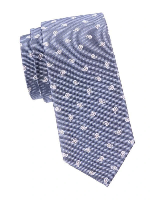 Scotch & Soda Paisley Silk Tie 1