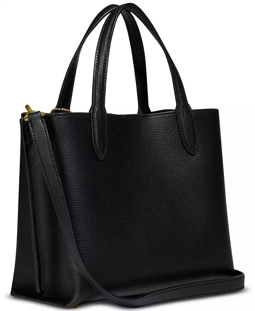 Coach Polished Pebble Leather Willow Tote 24 with Convertible Straps 3