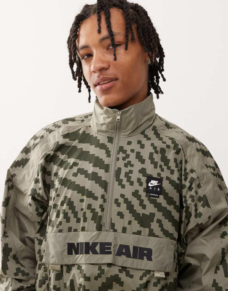nike air green jacket