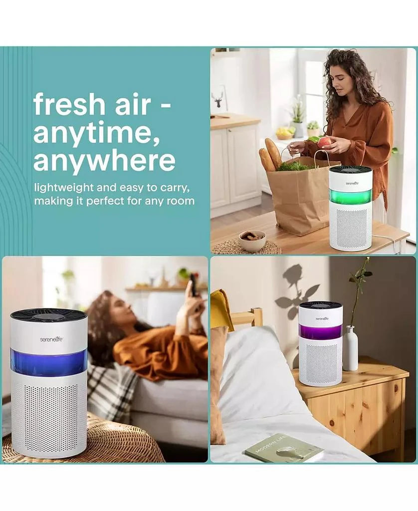 SereneLife Portable Air Purifier 7