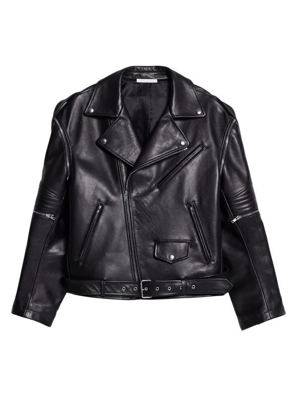 Helmut Lang Astro Leather Biker Jacket 4