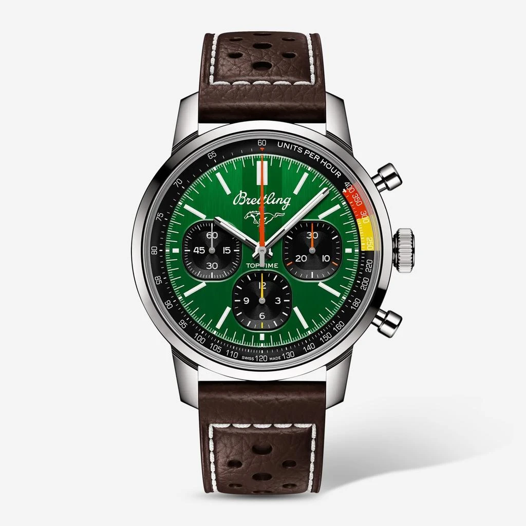 BREITLING Breitling Top Time B01 Ford Mustang Stainless Steel Automatic Men's Watch AB01762A1L1X1 1