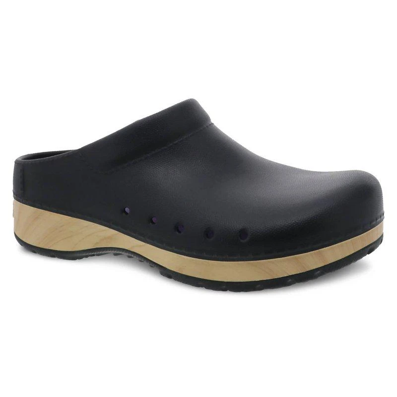 Dansko Women's Kane Clogs In Black Molded 2