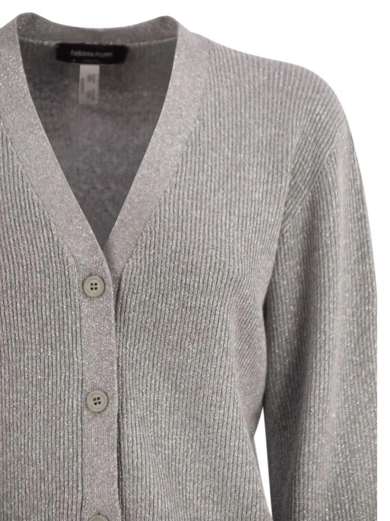 Fabiana Filippi English Ribbed Cardigan 4