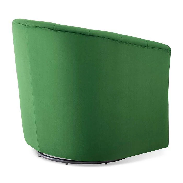 Modway Prospect Performance Velvet Swivel Armchair 6