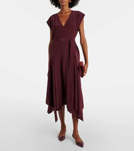 Joseph Goodman silk crêpe de chine midi dress 2