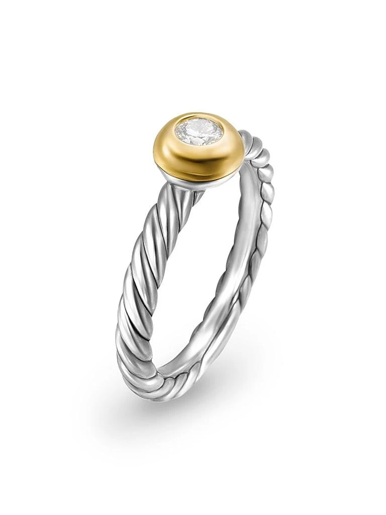 David Yurman Petite Cable Ring in Sterling Silver 2