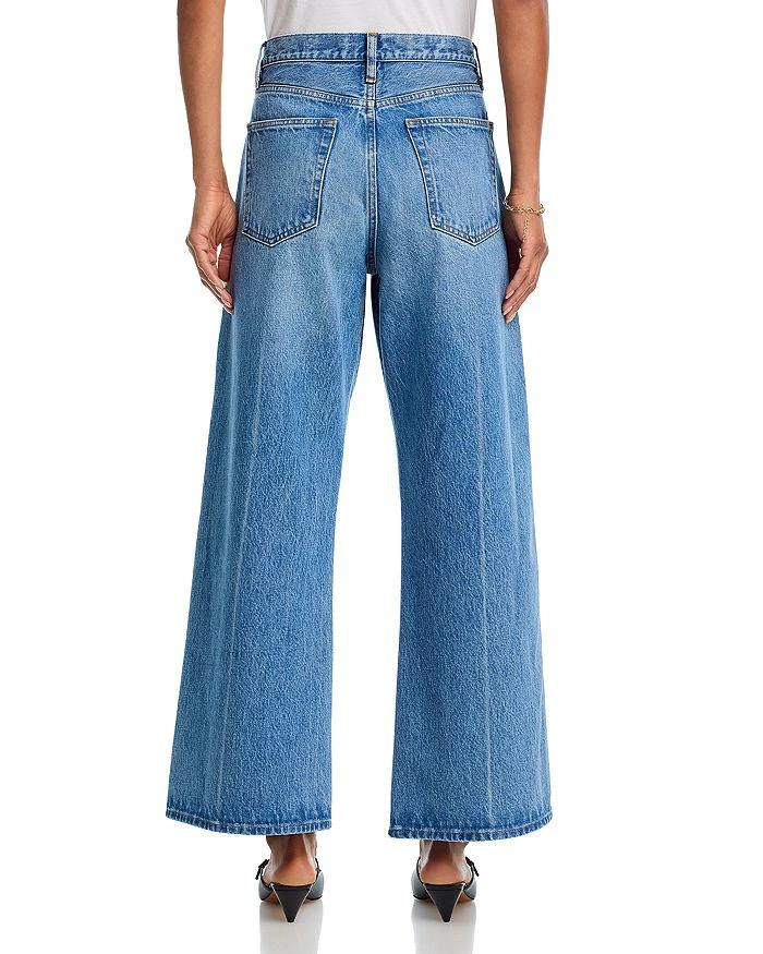 FRAME The Pixie Loose High Rise Wide Leg Jeans in Rundown 3