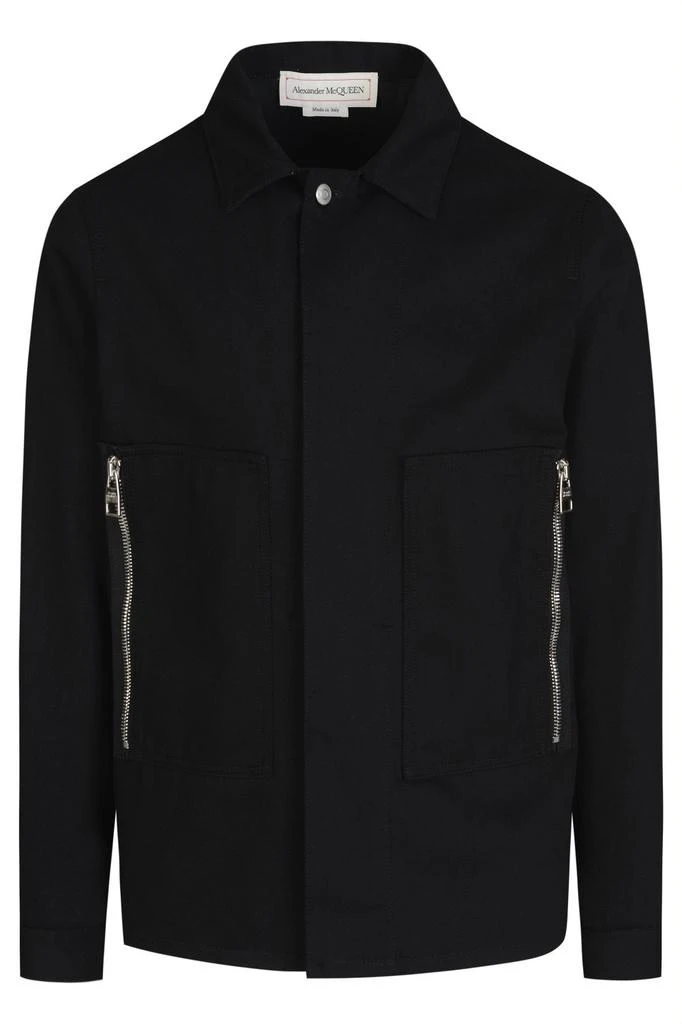 Alexander McQueen Zip Pocket Denim Jacket 1