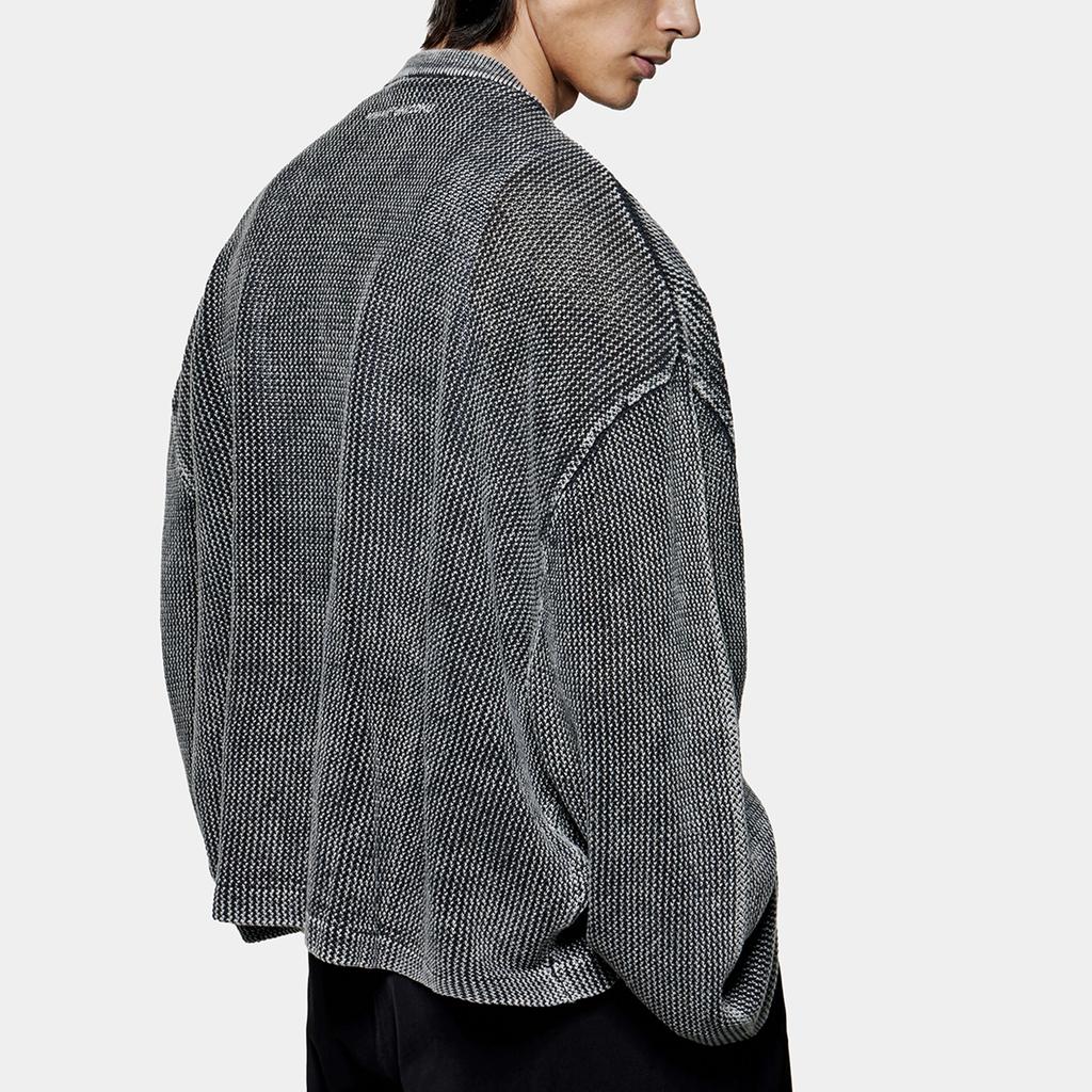 MKI Miyuki Zoku Woven Cotton Long-Sleeve Top