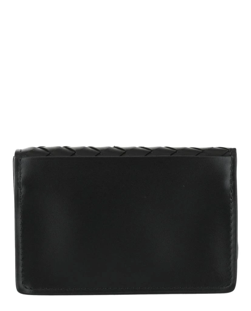 Bottega Veneta Intrecciato Flap Business Card Wallet 2