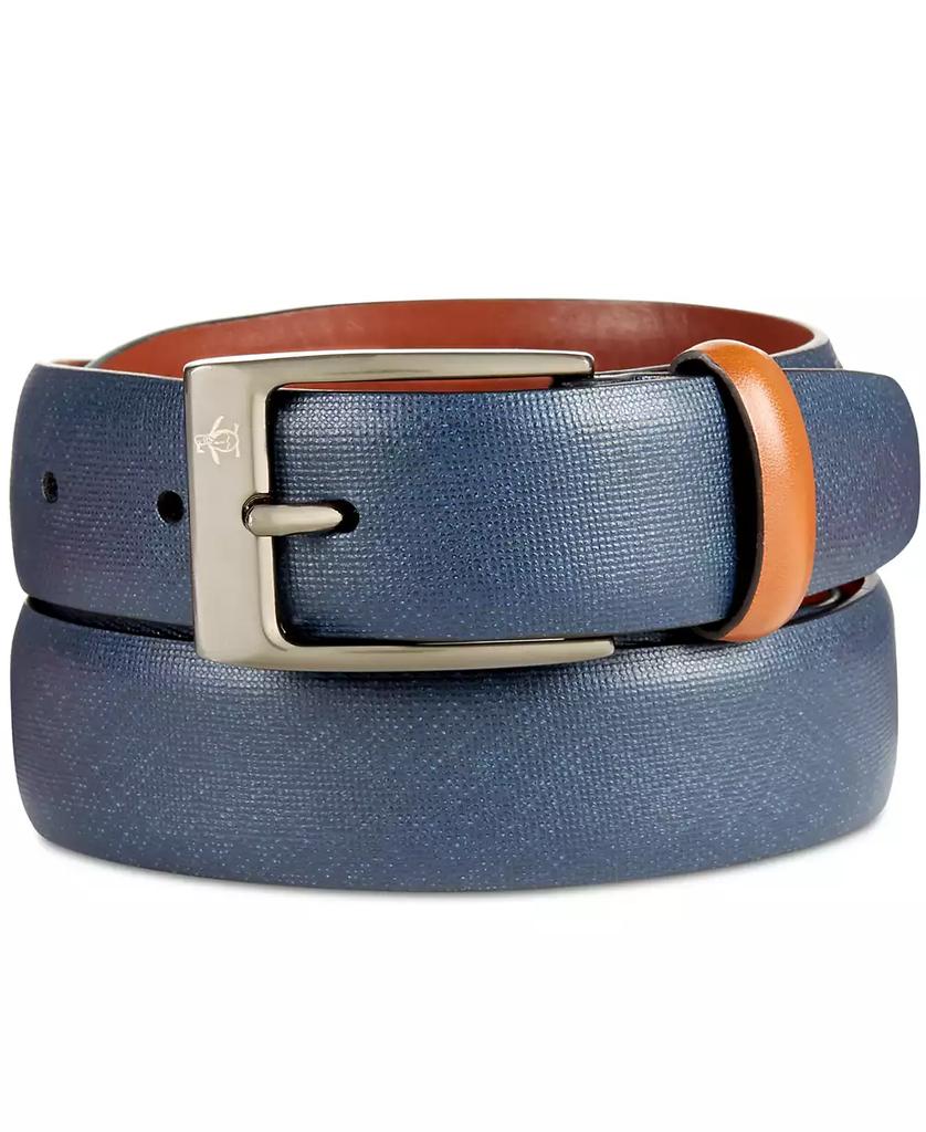 Original Penguin Men's Sun Tanned Leather Belt