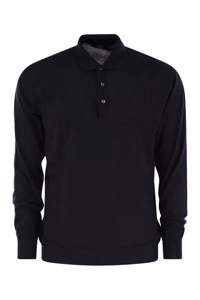 Fedeli Fedeli Virgin Wool Polo Shirt 1