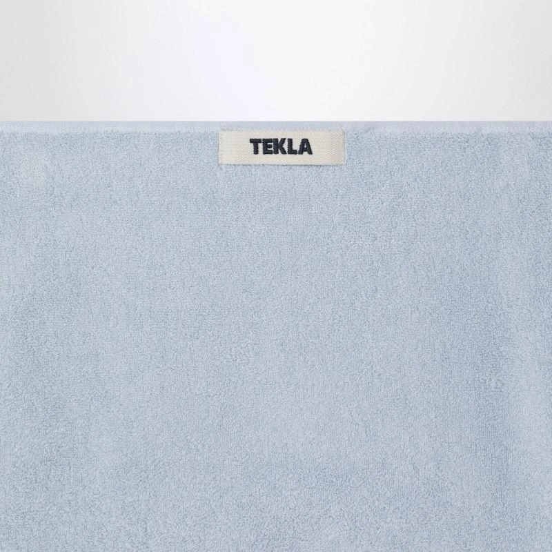 Tekla Striped light blue bath towel 50x90 cm 3