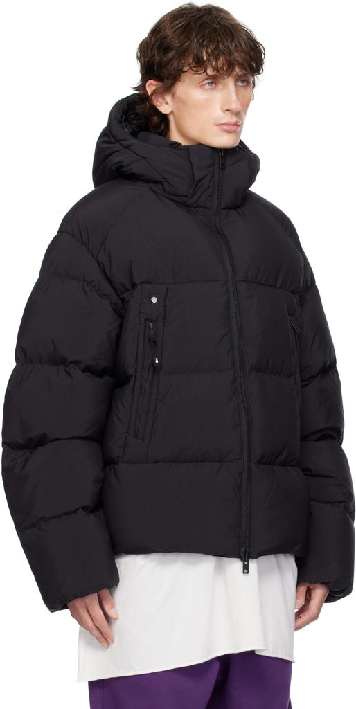 Y-3 Black Puffer Down Jacket