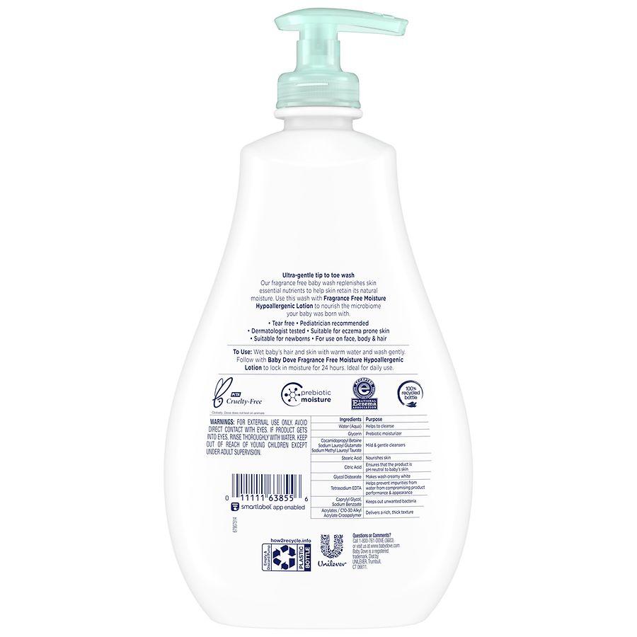Dove Baby Wash Moisture Fragrance Free