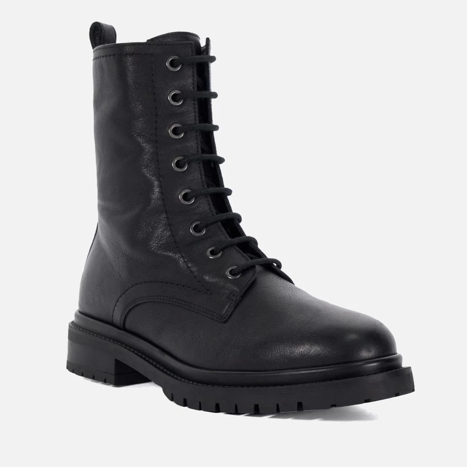 dune-london DUNE LONDON WOMEN
S PRESTONNE LEATHER LACE-UP BOOTS 2