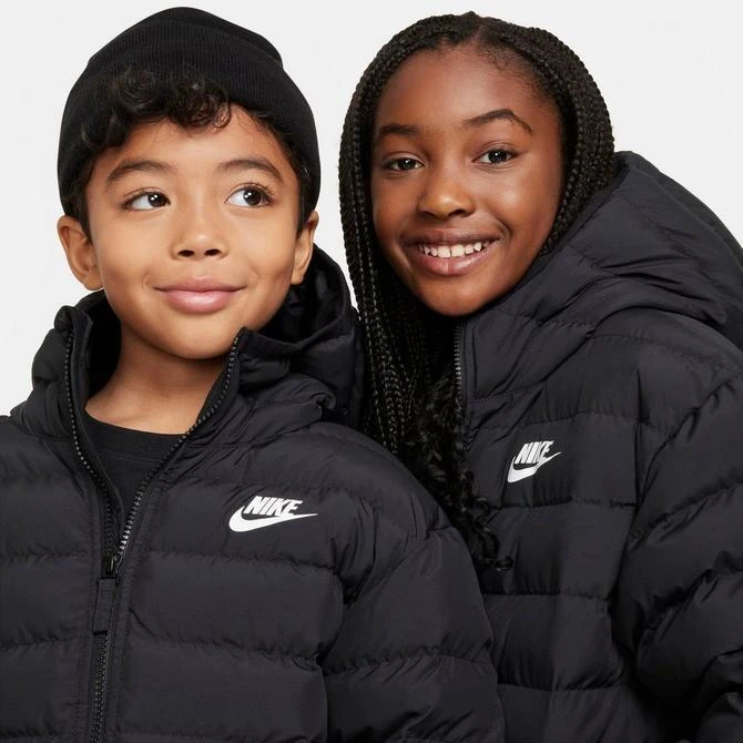 NIKE Kids' Nike Sportswear Lightweight Synthetic Fill Hooded Jacket 4