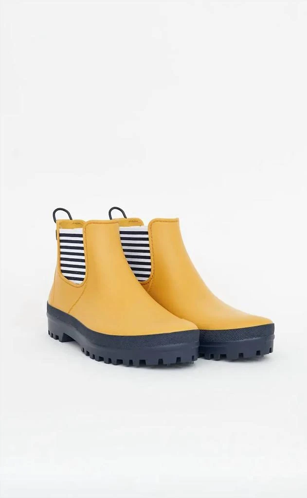 Batela Women's Waterproof Rain Boots In Yellow 1