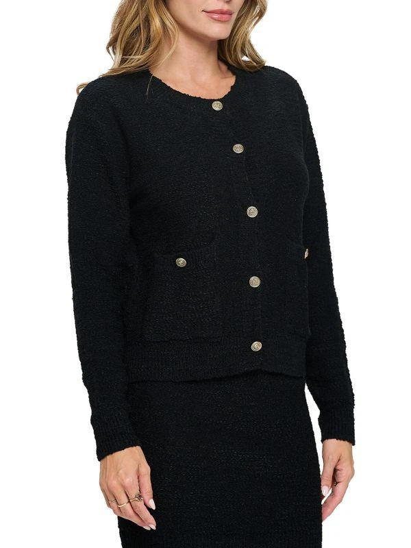 Renee C. 2-Piece Cardigan & Skirt Set 3