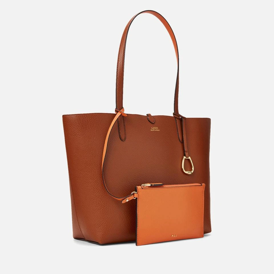 Ralph Lauren Lauren Ralph Lauren Pebble-Grain Faux Leather Reversible Tote Bag 7