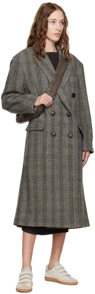 Isabel Marant Gray Lojima Coat 4