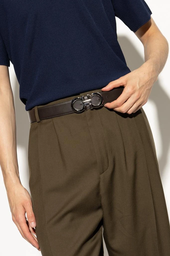 Salvatore Ferragamo Logo belt 3