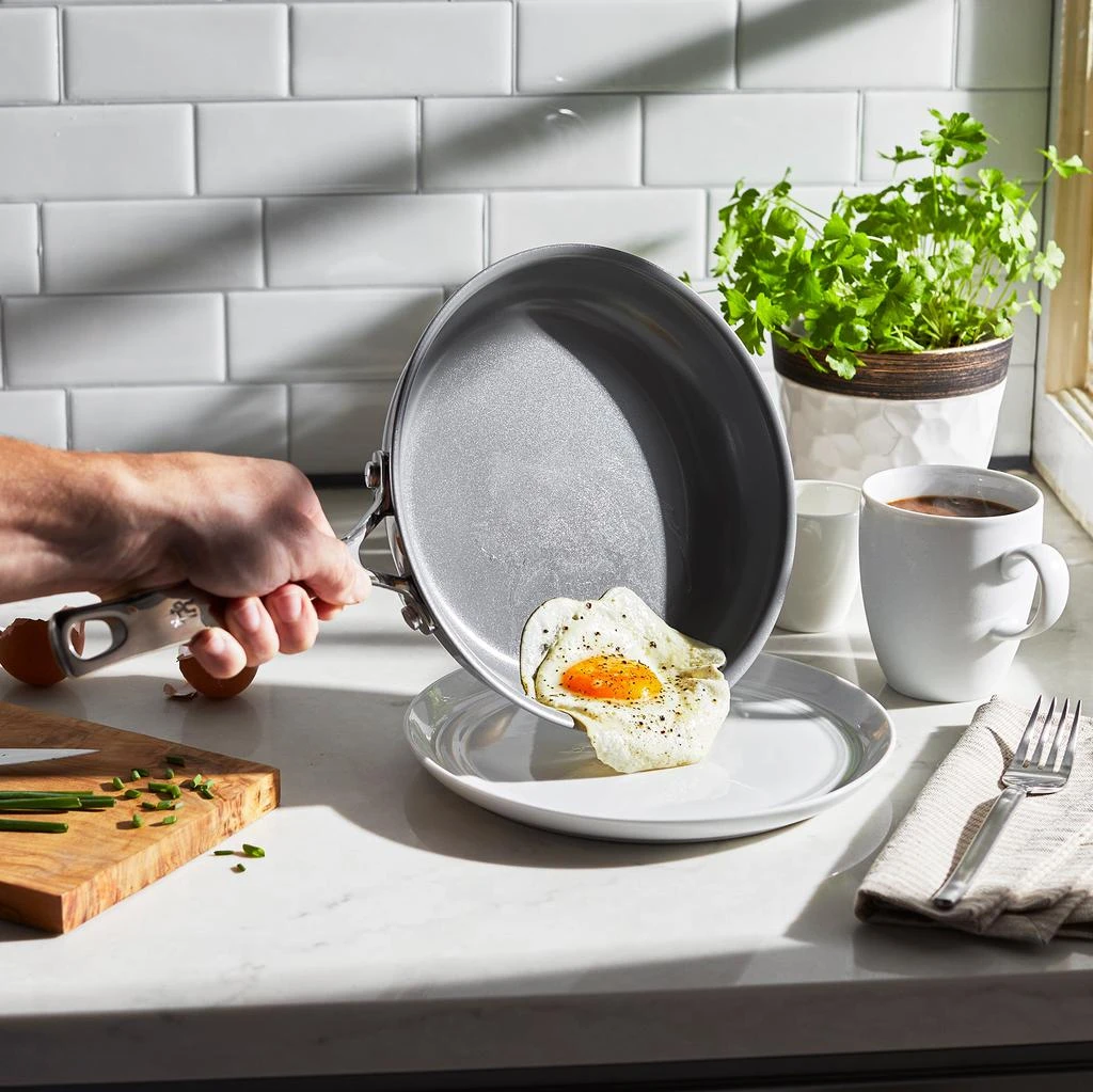 Henckels Clad H3 8-inch Stainless Steel Ceramic Nonstick Fry Pan 6