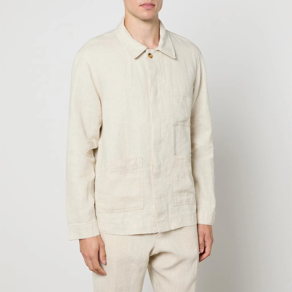 NN07 Olav Linen Overshirt 1
