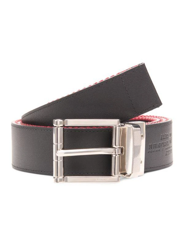 Bally Striped Leather Belt 3