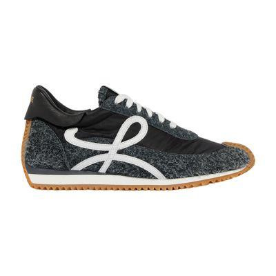 Loewe Flow runner sneakers in nylon and suede