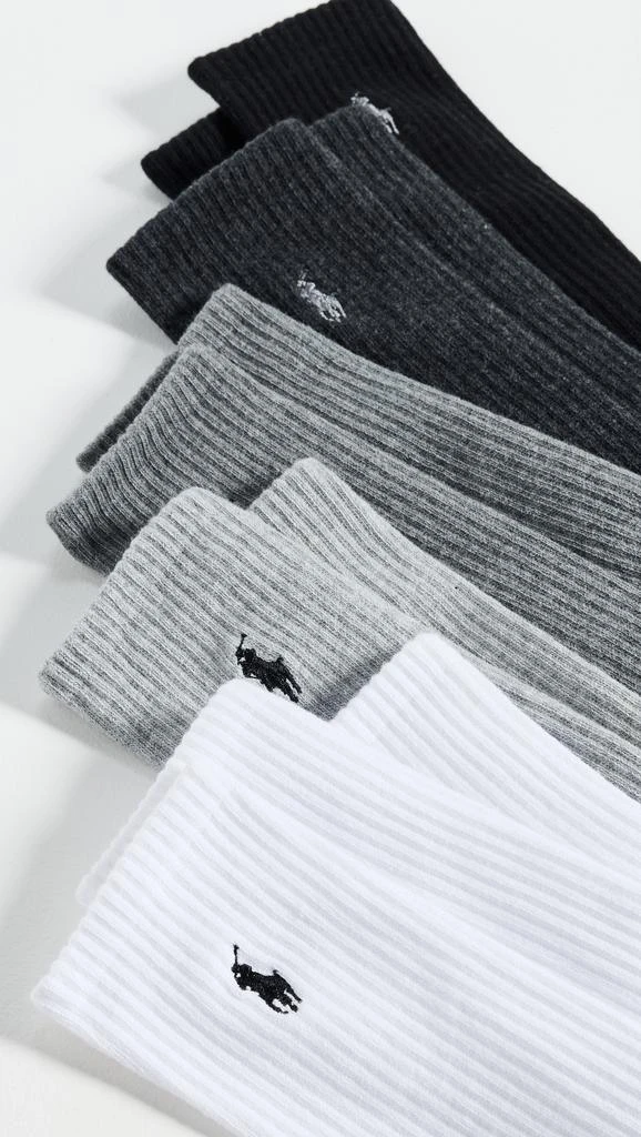 Ralph Lauren Performance Crew Socks 6 Pack 2