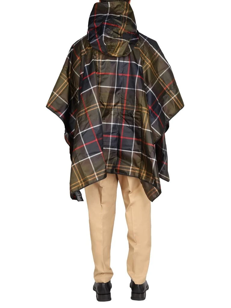 Barbour Tartan Poncho 2