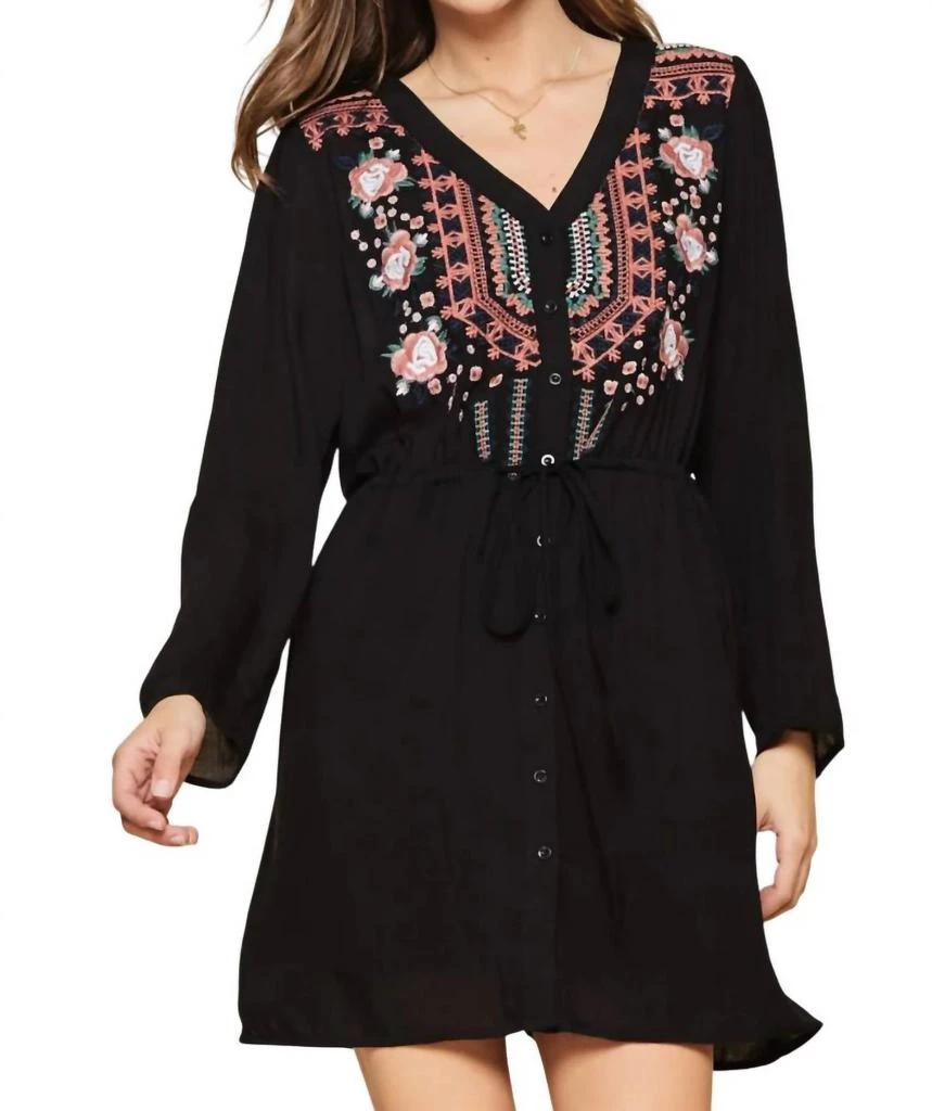 green emerald velvet dress Black Embroidered Maxi Dress Final Sale